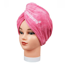 Load image into Gallery viewer, Hair turban pink - Your must-have for every hair length and hair type
